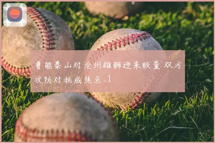 鲁能泰山对沧州雄狮迎来较量 双方攻防对抗成焦点_1